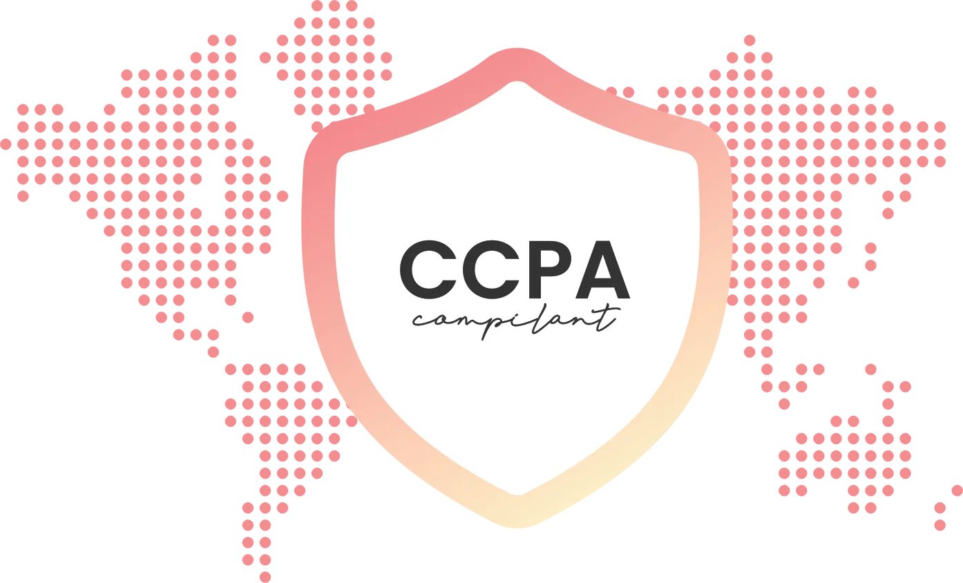 CCPA compliant shield badge
