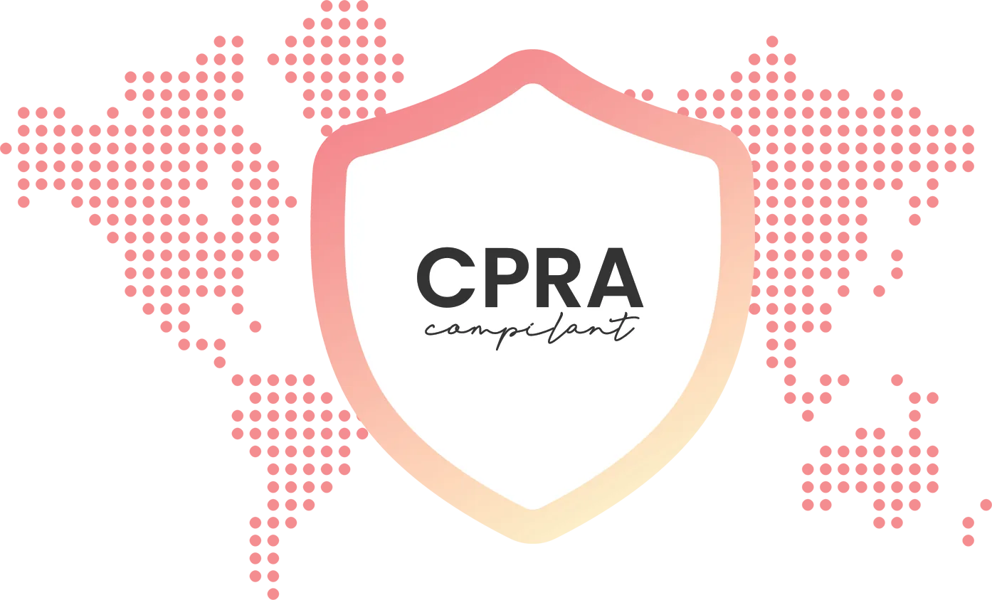 CPRA compliant shield badge