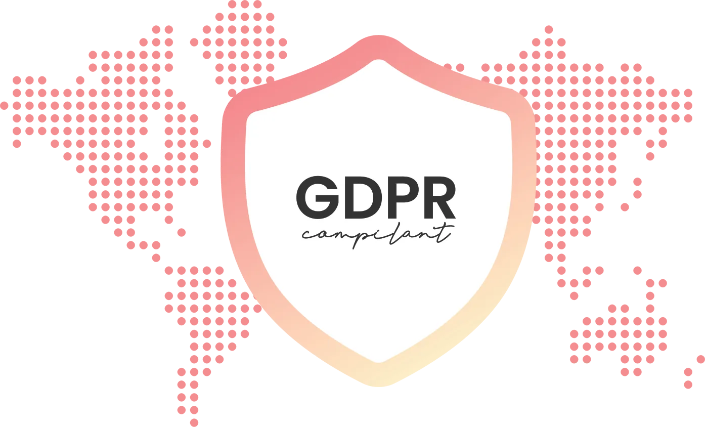 GDPR compliant shield badge